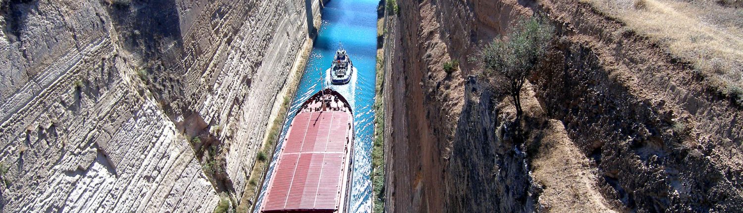 Corinth canal private tour