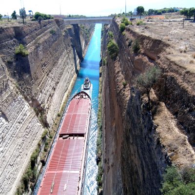 Corinth canal private tour