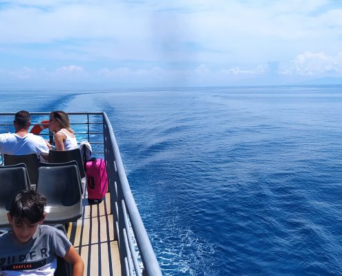 Zakynthos island boat