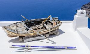 santorini island boat