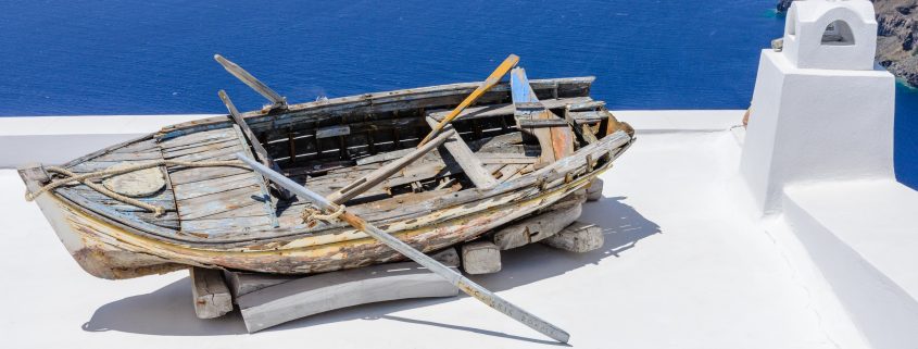 santorini island boat